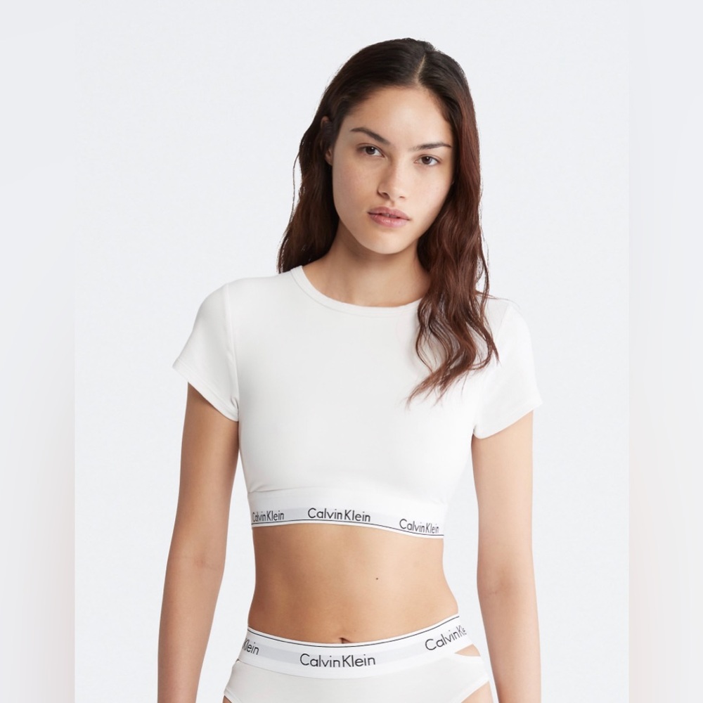 Modern Cotton T-Shirt Bralette